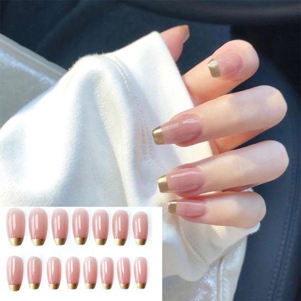 false nails 24pcs wearable french detachable fake ballerina full cover artificial nail art tips manicure tool with glue, Red;gold
false nails 24pcs wearable french detachable fake ballerina full cover artificial nail art tips manicure tool with glue, Red;gold