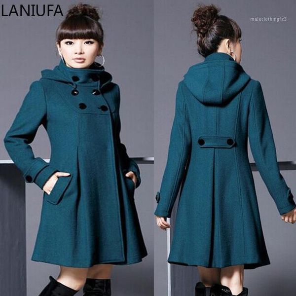 women's wool & blends long autumn coat women coats female jacket winter woman warm windbreaker abrigos mujer p1041, Black
women's wool & blends long autumn coat women coats female jacket winter woman warm windbreaker abrigos mujer p1041, Black