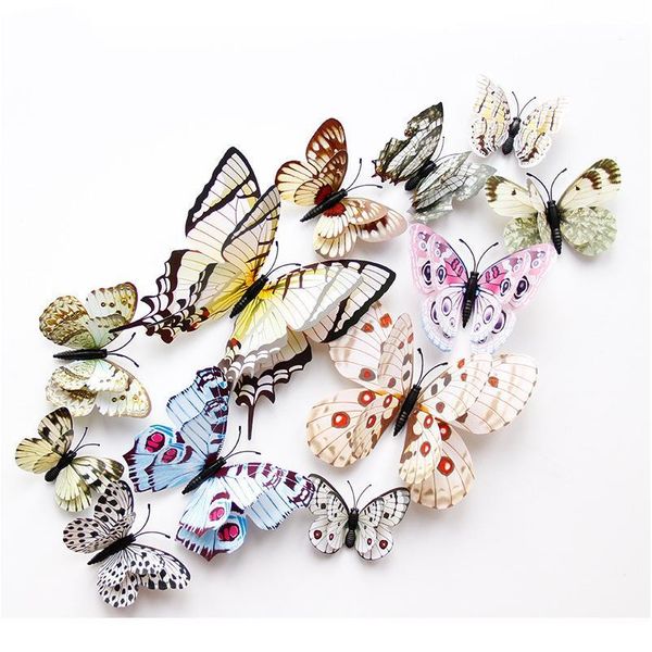 12pcs/lot butterflies wall stickers home decor multicolor double layer 3d butterfly sticker for decoration on the liv bbyhxe
12pcs/lot butterflies wall stickers home decor multicolor double layer 3d butterfly sticker for decoration on the liv bbyhxe