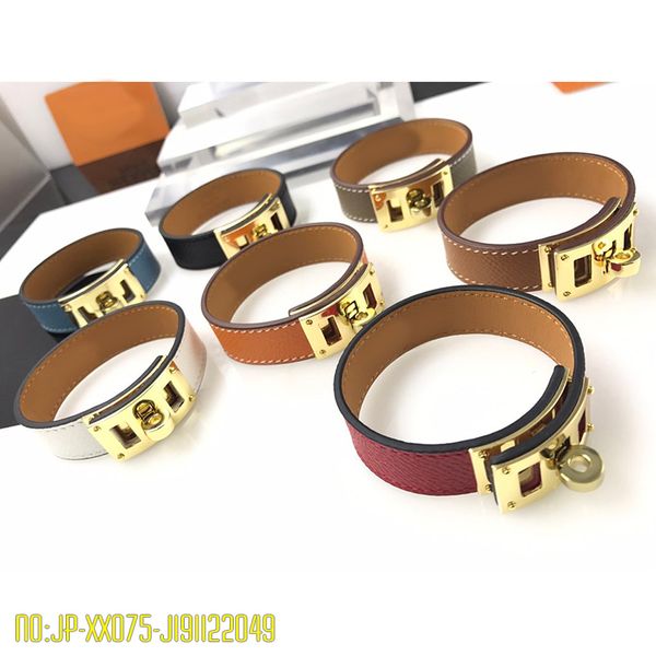 2019 new fashion really leather letter bangles for women mans punk rock golden brand designer gold jewelry for women/men, Black
2019 new fashion really leather letter bangles for women mans punk rock golden brand designer gold jewelry for women/men, Black