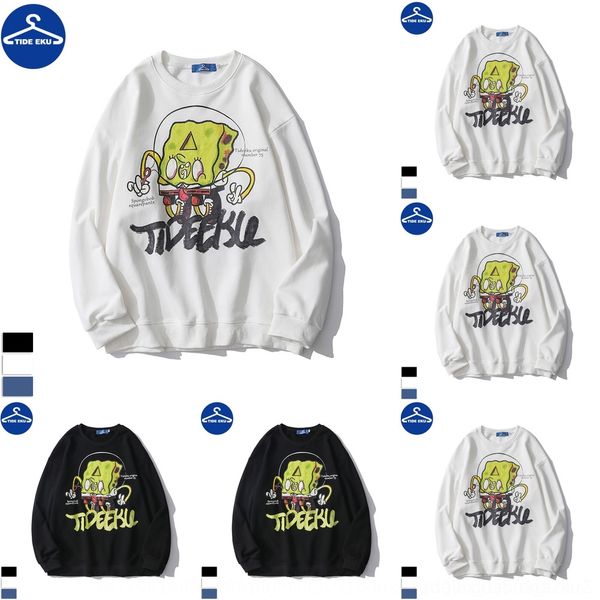 yz98t 2020 sponge new long-sleeved t-shirt loose round neck sweater t-shirt autumn baby cartoon printed couple sweater for men and women chu, Black
yz98t 2020 sponge new long-sleeved t-shirt loose round neck sweater t-shirt autumn baby cartoon printed couple sweater for men and women chu, Black