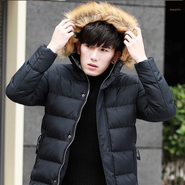 parka men coats winter jacket men slim thicken fur hooded outwear warm coat brand clothing casual mens coat veste homme 1, Black;brown
parka men coats winter jacket men slim thicken fur hooded outwear warm coat brand clothing casual mens coat veste homme 1, Black;brown