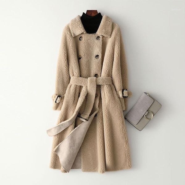 2020 new sheep shearing coat female long section composite fur slim wool fur coat factory direct sales1, Black
2020 new sheep shearing coat female long section composite fur slim wool fur coat factory direct sales1, Black