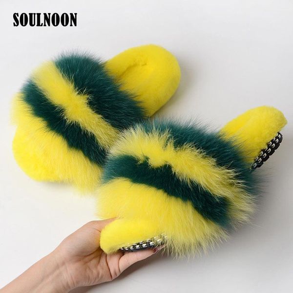 новый 2020 женщины winter fur тапочки смешанный цвет натурального меха слайды мода заклепка furry слайды теплый плюшевые крытый обувь размер, Black
новый 2020 женщины winter fur тапочки смешанный цвет натурального меха слайды мода заклепка furry слайды теплый плюшевые крытый обувь размер, Black