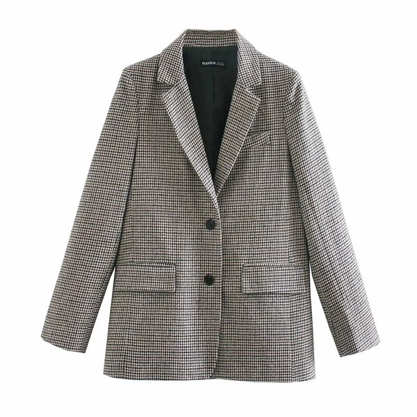 2021 new women elegant houndstooth blazer long sleeve single-breasted slim check coat office work lattice suit jacket outerwear wvve, White;black
2021 new women elegant houndstooth blazer long sleeve single-breasted slim check coat office work lattice suit jacket outerwear wvve, White;black
