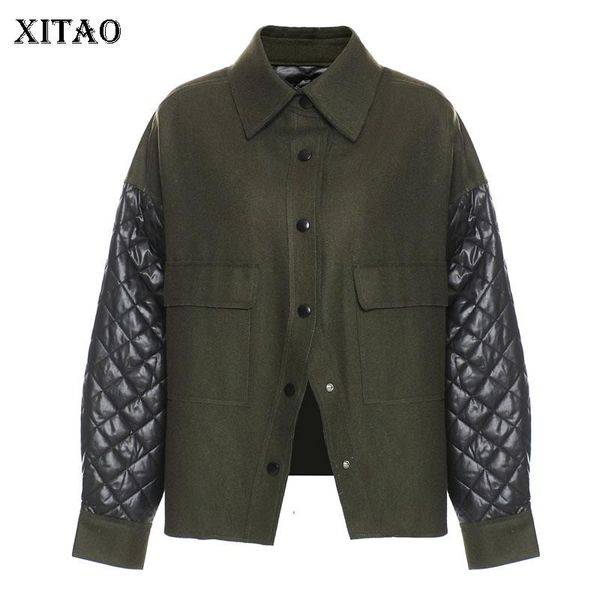 xitao contrast color splicing women jacket winter the new turn down collar personality before slit loose casual coet dzl2493, Black;brown
xitao contrast color splicing women jacket winter the new turn down collar personality before slit loose casual coet dzl2493, Black;brown