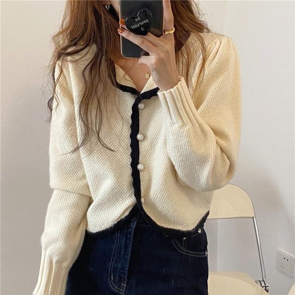 comelwomen knitwear patchwork cardigan 2021 autumn winter single-breasted knitted sweater coat pliad casual loose, White
comelwomen knitwear patchwork cardigan 2021 autumn winter single-breasted knitted sweater coat pliad casual loose, White