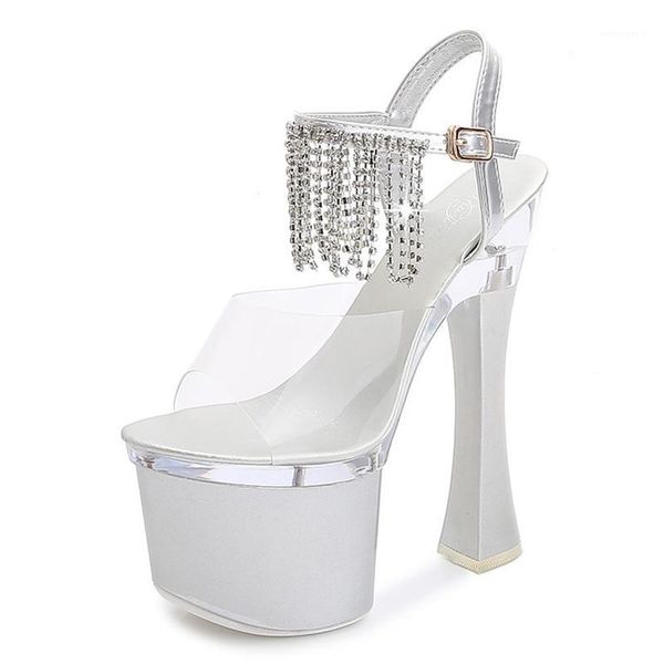 thick heel women sandals high heel 17cm party model t-stage platform fairy sandals transparent super high large size model1, Black
thick heel women sandals high heel 17cm party model t-stage platform fairy sandals transparent super high large size model1, Black