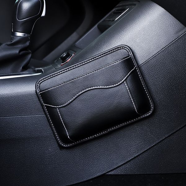 black holder pocket in pu leather storage pasty phone box sundries bag car accessories
black holder pocket in pu leather storage pasty phone box sundries bag car accessories