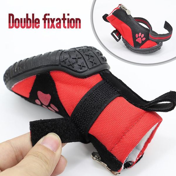 4pcs pet dog shoes waterproof reflective dog boots outdoor snow rain shoes anti-slip socks footwear for medium large do jllhsy
4pcs pet dog shoes waterproof reflective dog boots outdoor snow rain shoes anti-slip socks footwear for medium large do jllhsy
