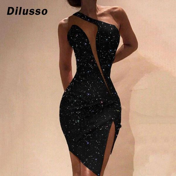 2020 new women hollow out mesh dress sleeveless one-shoulder dress shiny nbight party bodycon slim dress#d3, Black;gray
2020 new women hollow out mesh dress sleeveless one-shoulder dress shiny nbight party bodycon slim dress#d3, Black;gray
