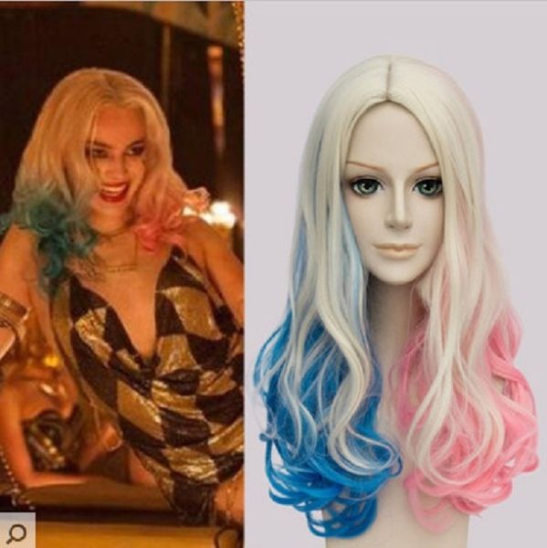 косплей парик кино самоибидная отряд harleen quinzel клоун гарри куинн постепенно изменил парик, Black
косплей парик кино самоибидная отряд harleen quinzel клоун гарри куинн постепенно изменил парик, Black