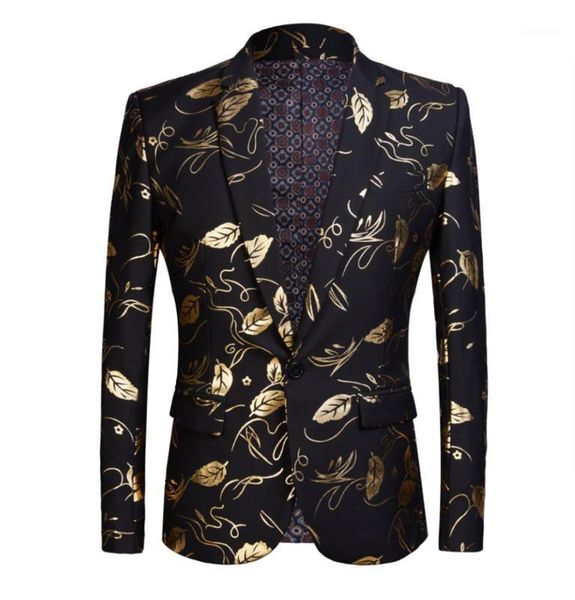 men bronzing fashion black suit blazer wedding host stage show costume jacket banquet gentleman slim outfit coat1, White;black
men bronzing fashion black suit blazer wedding host stage show costume jacket banquet gentleman slim outfit coat1, White;black