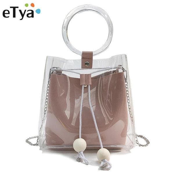etya brand 2020 fashion women shoulder bag clear transparent drawstring girls cute composite bag female mini small handbag purse
etya brand 2020 fashion women shoulder bag clear transparent drawstring girls cute composite bag female mini small handbag purse
