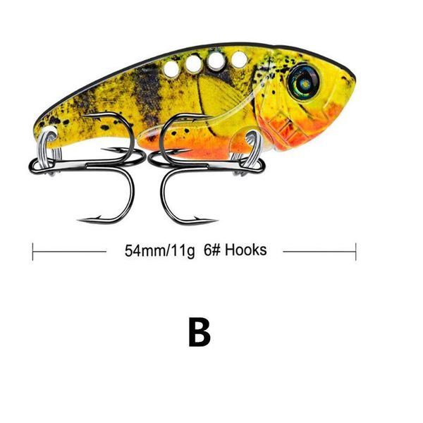 1pcs metal vib 11g/5.4cm fishing lure vibration spoon bass baits crankbait bass wobbler hard baits cicada lure vi jllizz
1pcs metal vib 11g/5.4cm fishing lure vibration spoon bass baits crankbait bass wobbler hard baits cicada lure vi jllizz