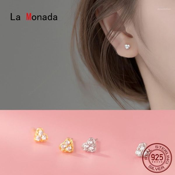 la monada beautiful women earrings stud 925 silver original korean heart small stud earrings female jewelry silver 925 real1, Golden;silver
la monada beautiful women earrings stud 925 silver original korean heart small stud earrings female jewelry silver 925 real1, Golden;silver