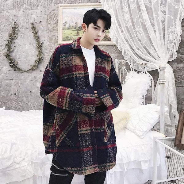 2019one size autumn designer new retro material loose long-sleeved jacket trend literary men's shirt jacket thick.1, Tan;black
2019one size autumn designer new retro material loose long-sleeved jacket trend literary men's shirt jacket thick.1, Tan;black