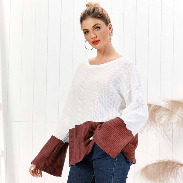 2021 new women autumn winter clothes solid v neck sweater jumper splicing long-sleeve knitted pullovers female 0p3c, White;black
2021 new women autumn winter clothes solid v neck sweater jumper splicing long-sleeve knitted pullovers female 0p3c, White;black