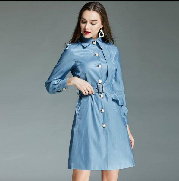 women's trench coats blue medium length coat women long sleeves single-breasted womens casaco feminino overcoat woman autumn winter 4xl, Tan;black
women's trench coats blue medium length coat women long sleeves single-breasted womens casaco feminino overcoat woman autumn winter 4xl, Tan;black