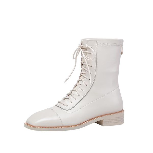 women motorcycle boots genuine leather square toe shoes women 2021 autumn winter party low heels boots, Black
women motorcycle boots genuine leather square toe shoes women 2021 autumn winter party low heels boots, Black