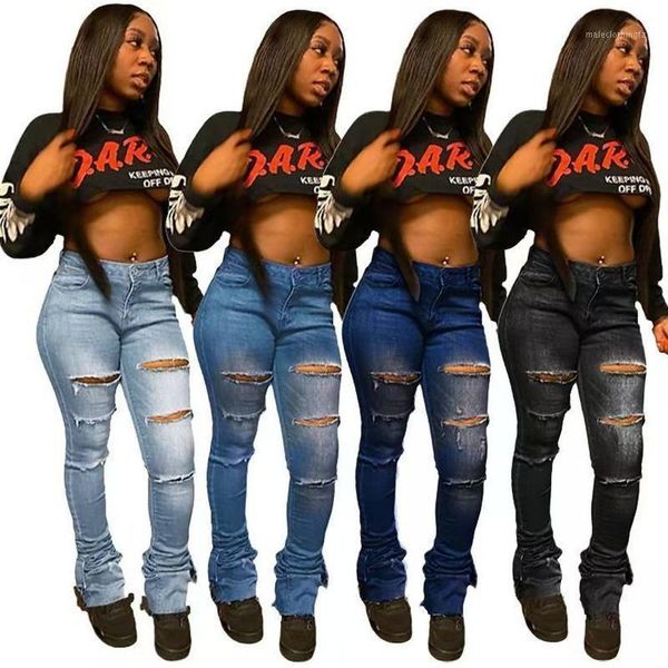 women's jeans good design fashion women clothing ripped distressed long stacked pants ladies trousers denim pant jeans1, Blue
women's jeans good design fashion women clothing ripped distressed long stacked pants ladies trousers denim pant jeans1, Blue