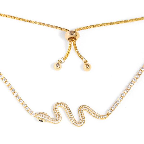 chains simple temperament micro inlaid white zircon animal snake-shaped clavicle necklace women gold silver pendant gift
chains simple temperament micro inlaid white zircon animal snake-shaped clavicle necklace women gold silver pendant gift