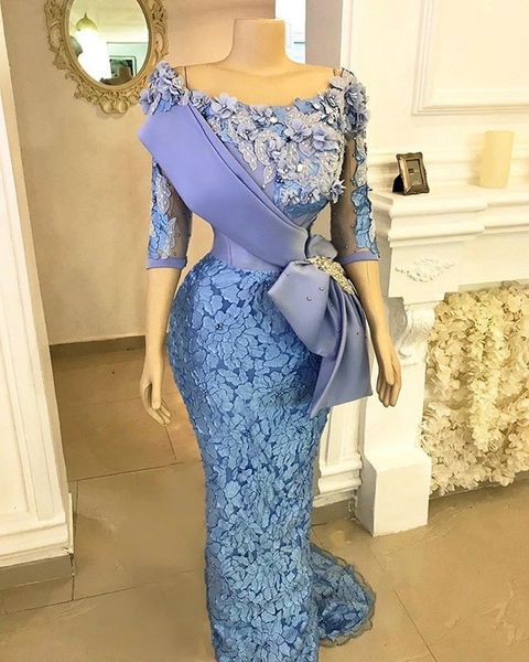 vintage lace prom dresses with appliques half sleeve african mermaid evening gowns arabic formal women party dress dubai vestidos, Black
vintage lace prom dresses with appliques half sleeve african mermaid evening gowns arabic formal women party dress dubai vestidos, Black
