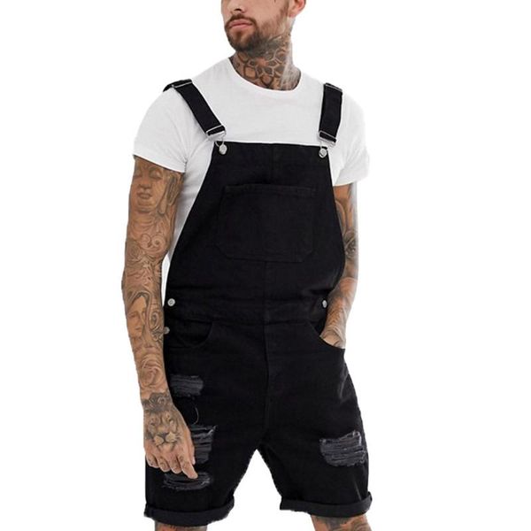 2020 fashion men's jeans jumpsuits pants summer retro distressed denim bib overalls for men male classic suspender short pants, Blue
2020 fashion men's jeans jumpsuits pants summer retro distressed denim bib overalls for men male classic suspender short pants, Blue