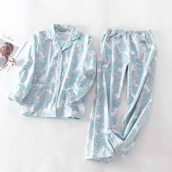 pure cotton pajamas set women pyjama cartoon bunny print female winter sleepwear warm homewear long shirt pants 2 piece/set 201109, Black;red
pure cotton pajamas set women pyjama cartoon bunny print female winter sleepwear warm homewear long shirt pants 2 piece/set 201109, Black;red