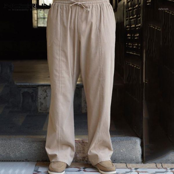 incerun men solid color casual pants joggers cotton baggy streetwear vintage elastic waist 2019 trousers men chinese style pants1, Black
incerun men solid color casual pants joggers cotton baggy streetwear vintage elastic waist 2019 trousers men chinese style pants1, Black