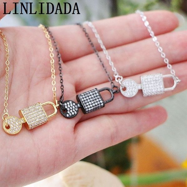 10pcs , clear cz zircon pave lock key pendant necklace men and women fashion romantic charm jewelry 201013, Silver
10pcs , clear cz zircon pave lock key pendant necklace men and women fashion romantic charm jewelry 201013, Silver