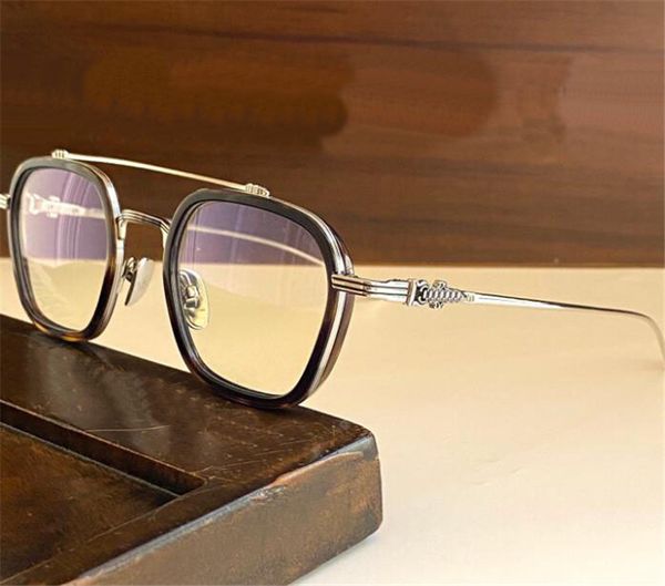 new popular retro men optical glasses paratestes square frame metal temples classic and generous staly with leather box clear lens, Black
new popular retro men optical glasses paratestes square frame metal temples classic and generous staly with leather box clear lens, Black
