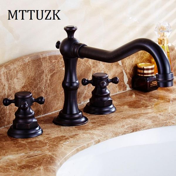 mttuzk antique copper black bathroom faucet for and cold mixer tap sink faucet double handle 3 hole bathroom basin
mttuzk antique copper black bathroom faucet for and cold mixer tap sink faucet double handle 3 hole bathroom basin