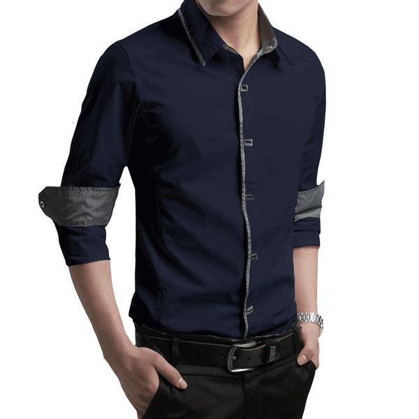 2021 new men fashion men's autumn casual shirts slim button long sleeve shirt blouse 4xl iwd0, White;black
2021 new men fashion men's autumn casual shirts slim button long sleeve shirt blouse 4xl iwd0, White;black
