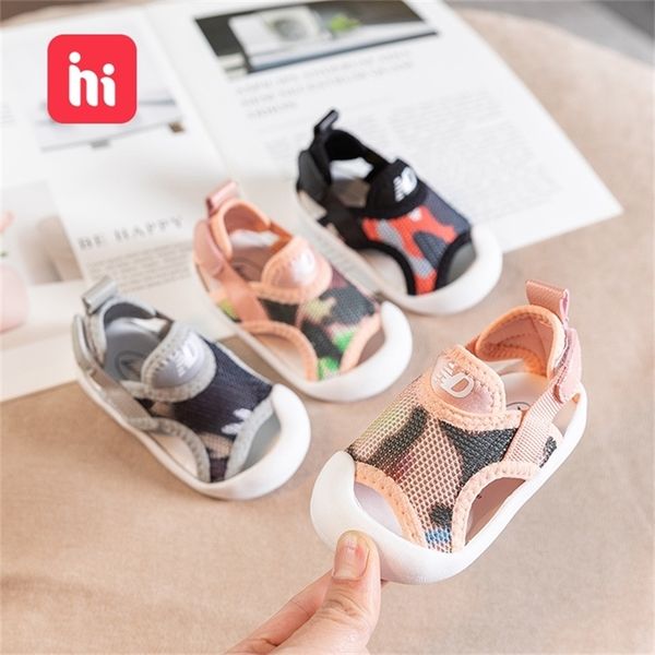 hipac cool 1-3-year-old girls boys baby summer soft soles mesh breathable small children toddler shoes y201028
hipac cool 1-3-year-old girls boys baby summer soft soles mesh breathable small children toddler shoes y201028
