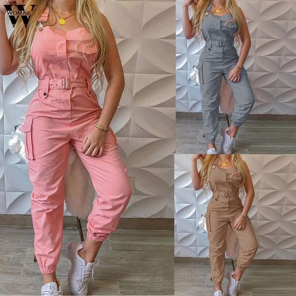women jumpsuit khaki pink rompers elegant pocket design cargo suspender overalls jumpsuit chic streetwear long jumpsuit, Black;white
women jumpsuit khaki pink rompers elegant pocket design cargo suspender overalls jumpsuit chic streetwear long jumpsuit, Black;white