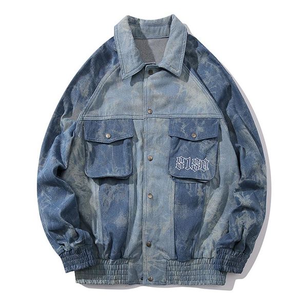 tie dye print denim jackets streetwear wash hip hop new fashion mens vintage punk rock cowboy jacket male single breasted, Black;brown
tie dye print denim jackets streetwear wash hip hop new fashion mens vintage punk rock cowboy jacket male single breasted, Black;brown