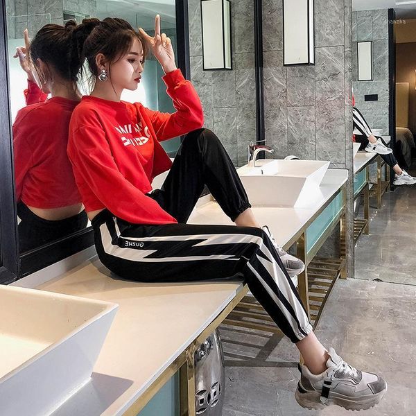 2020 new summer women fashion casual pants loose flat beam striped feet high-waisted harem pants, Black;white
2020 new summer women fashion casual pants loose flat beam striped feet high-waisted harem pants, Black;white