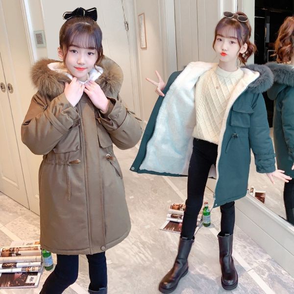 send girls plus velvet cotton clothes 2020 new autumn and winter qi children cotton thick cotton jacket, Blue;gray
send girls plus velvet cotton clothes 2020 new autumn and winter qi children cotton thick cotton jacket, Blue;gray