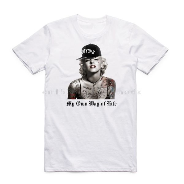 men marilyn monroe tatoo retro white summer short sleeve zombie style punk swag casual hoodie designers t shirts sweatshirt
men marilyn monroe tatoo retro white summer short sleeve zombie style punk swag casual hoodie designers t shirts sweatshirt
