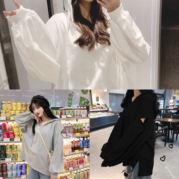 broken hole women's new fall winter 2020 korean hooded thin coat ins sweater coat sweater trendy student loose long sleeve 4djoj 4dj, Black
broken hole women's new fall winter 2020 korean hooded thin coat ins sweater coat sweater trendy student loose long sleeve 4djoj 4dj, Black
