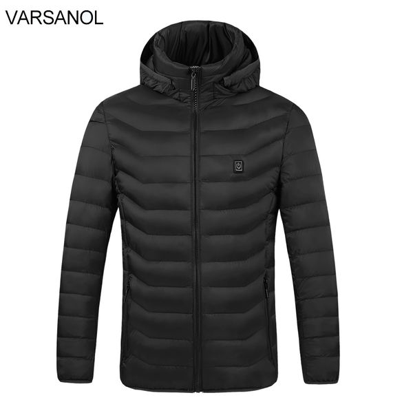 varsanol man heated jackets outdoor coat usb charging heating parkas winter jacket and coats long sleeve hooded men clothing 4xl 201028, Black
varsanol man heated jackets outdoor coat usb charging heating parkas winter jacket and coats long sleeve hooded men clothing 4xl 201028, Black