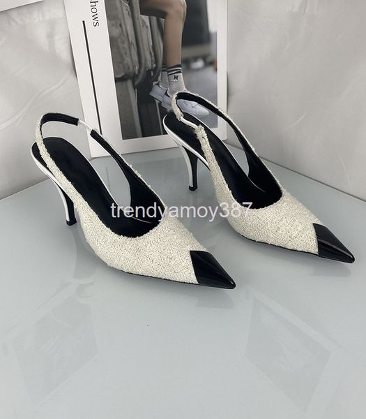 dress shoes banquet high heels women's early spring pointed thin heel metal iron head sandals sheepskin single shoes ol career, Black
dress shoes banquet high heels women's early spring pointed thin heel metal iron head sandals sheepskin single shoes ol career, Black