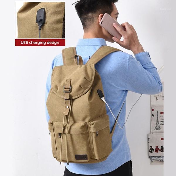 outdoor bags usb charger vintage travel climbing large capacity lapbackpack canvas rucksack hiking casual teenagers school xa275y1
outdoor bags usb charger vintage travel climbing large capacity lapbackpack canvas rucksack hiking casual teenagers school xa275y1