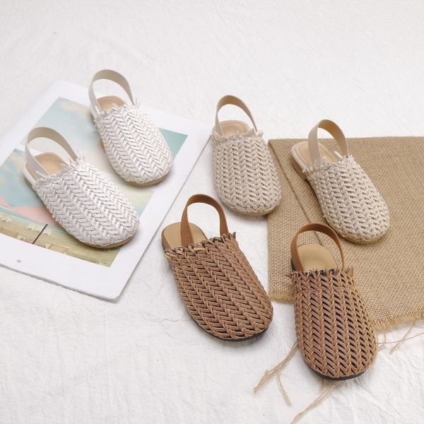 girls home slippers kids weave sandals boy summer fashion casual sandals comfortable children' slipper flat shoes y200404, Black;grey
girls home slippers kids weave sandals boy summer fashion casual sandals comfortable children' slipper flat shoes y200404, Black;grey