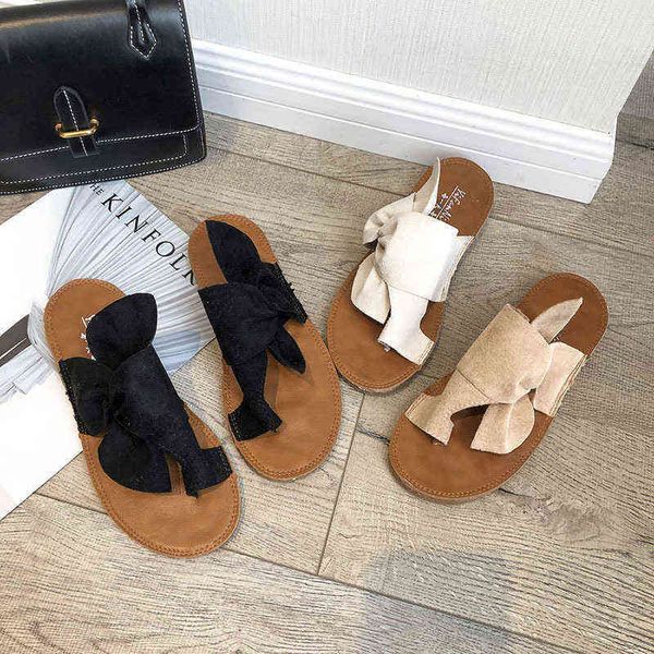 slippers women fashion flat beach sandals bow flip flops indoor house l lady comfortable shoes 220310, Black
slippers women fashion flat beach sandals bow flip flops indoor house l lady comfortable shoes 220310, Black