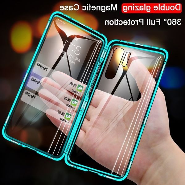 360 metal magnetic case for huawei p40 p40pro mate30 mate30pro p30 20 30 pro nova7 nova7pro double side tempered glass cover
360 metal magnetic case for huawei p40 p40pro mate30 mate30pro p30 20 30 pro nova7 nova7pro double side tempered glass cover