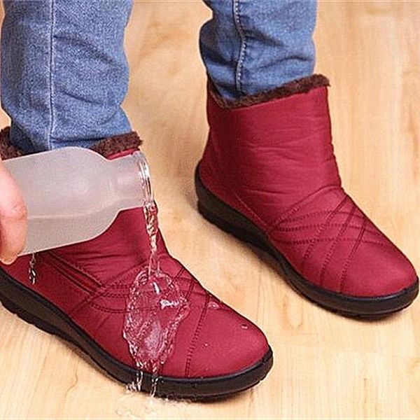 ankle boots for women winter boots female bottes femme zipper waterproof snow anti slip plush ladies shoes botas mujer #nm0w, Black
ankle boots for women winter boots female bottes femme zipper waterproof snow anti slip plush ladies shoes botas mujer #nm0w, Black