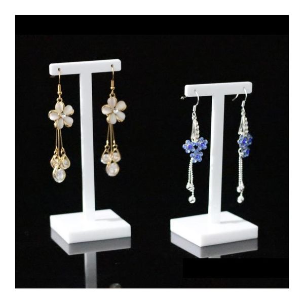 delicate earring display stand prop jewelry fair trade show exhibition dangling earrings holder white acrylic set of 2 pcs apo8s, Black
delicate earring display stand prop jewelry fair trade show exhibition dangling earrings holder white acrylic set of 2 pcs apo8s, Black