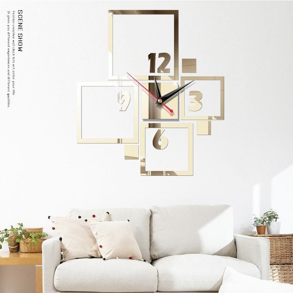 creative fashion number 3d mirror surface sticker diy wall clock home decor clock bedroom living meetting study room decoration
creative fashion number 3d mirror surface sticker diy wall clock home decor clock bedroom living meetting study room decoration